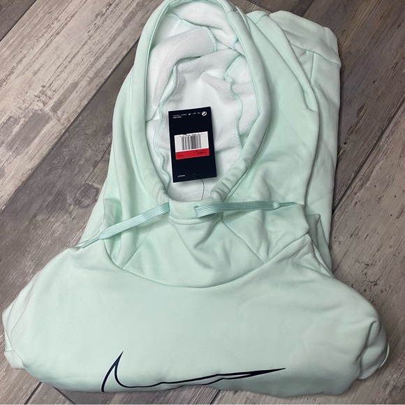 NEW Soft Blue Nike Hoodie Large new - Picture 2 of 5
